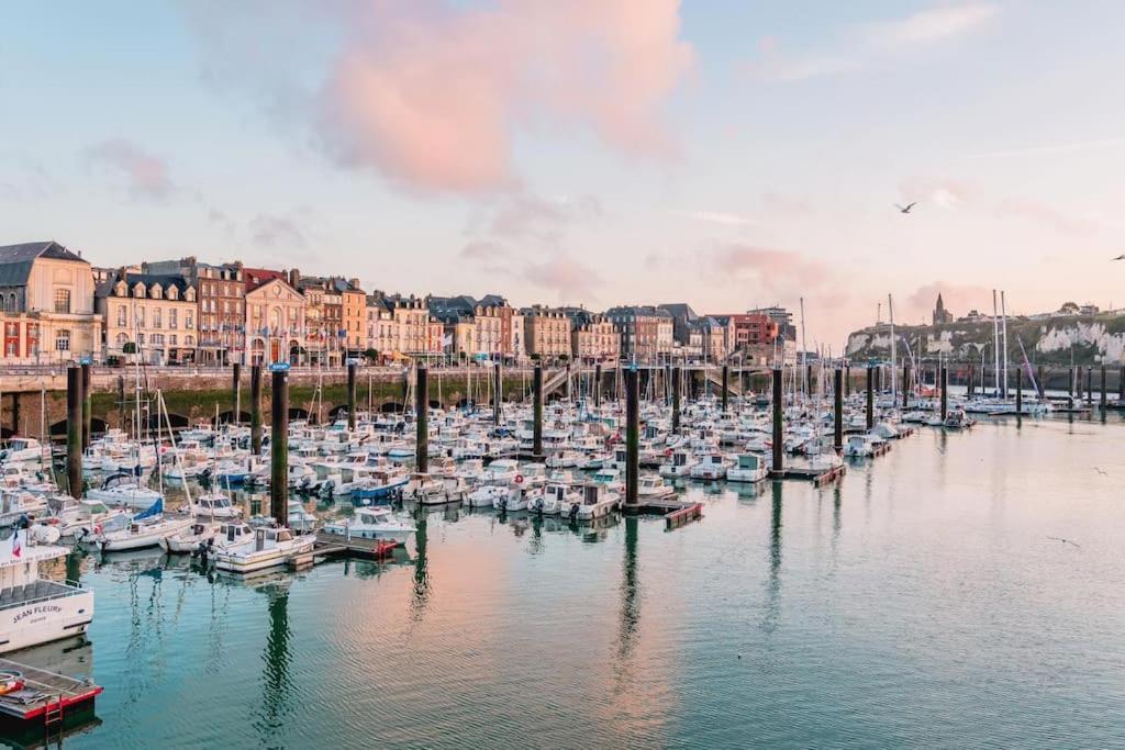 Le Dieppe Harbour - Ideal Loisirs Et Teletravail Apartman Kültér fotó